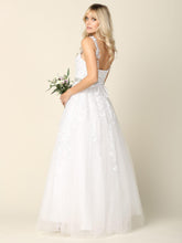 Bridal Long Gown Sleeveless Wedding Dress